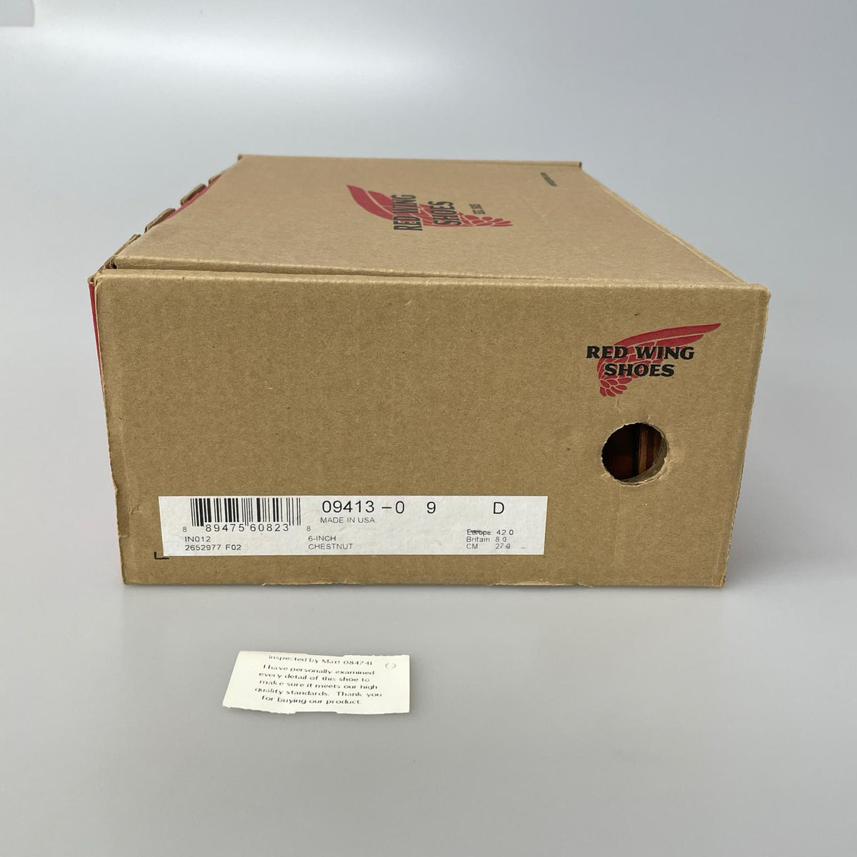 ブーツ BECKMAN 9413 廃盤モデル US 9D 27cm (US9 UK8 1/2 EU44)