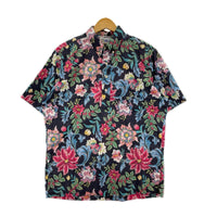 半袖シャツ 総柄プルオーバーシャツ 総柄 SIZE:M M