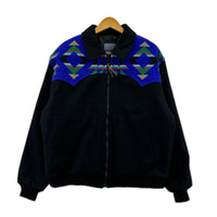ジャケット 70-80s ウールジャケット (L) 黒 L ブラック