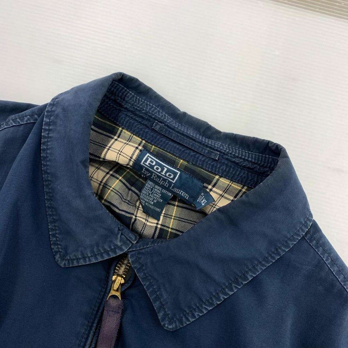 ジャケット スウィングトップ 紺 (XL) ネイビー