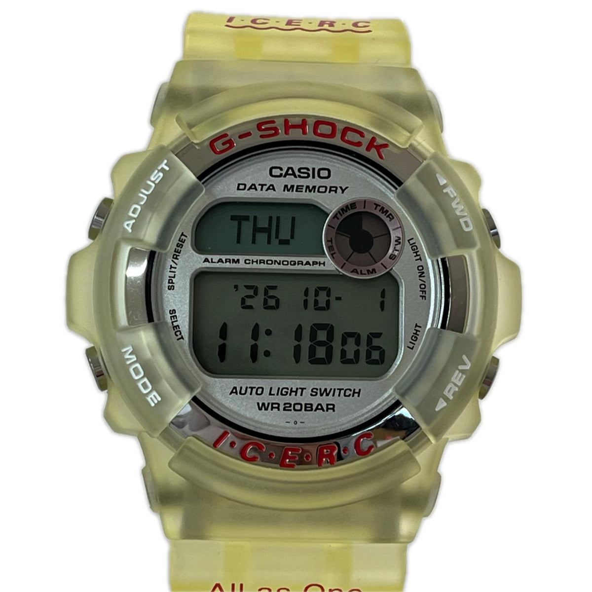 腕時計 イルカクジラ/DW-9200K-4T イエロー