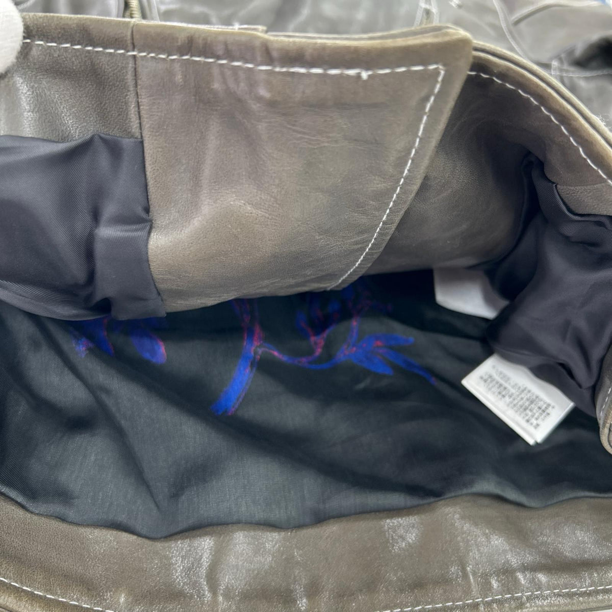 レザージャケット Sky Jacket ホースハイドXL KHK カーキ