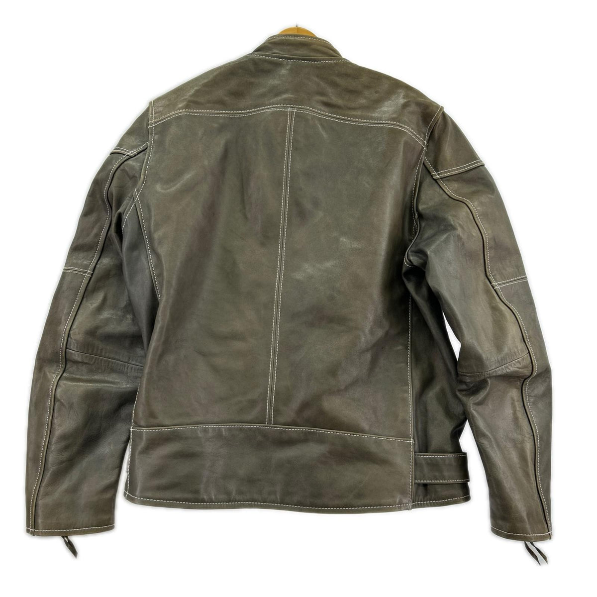レザージャケット Sky Jacket ホースハイドXL KHK カーキ
