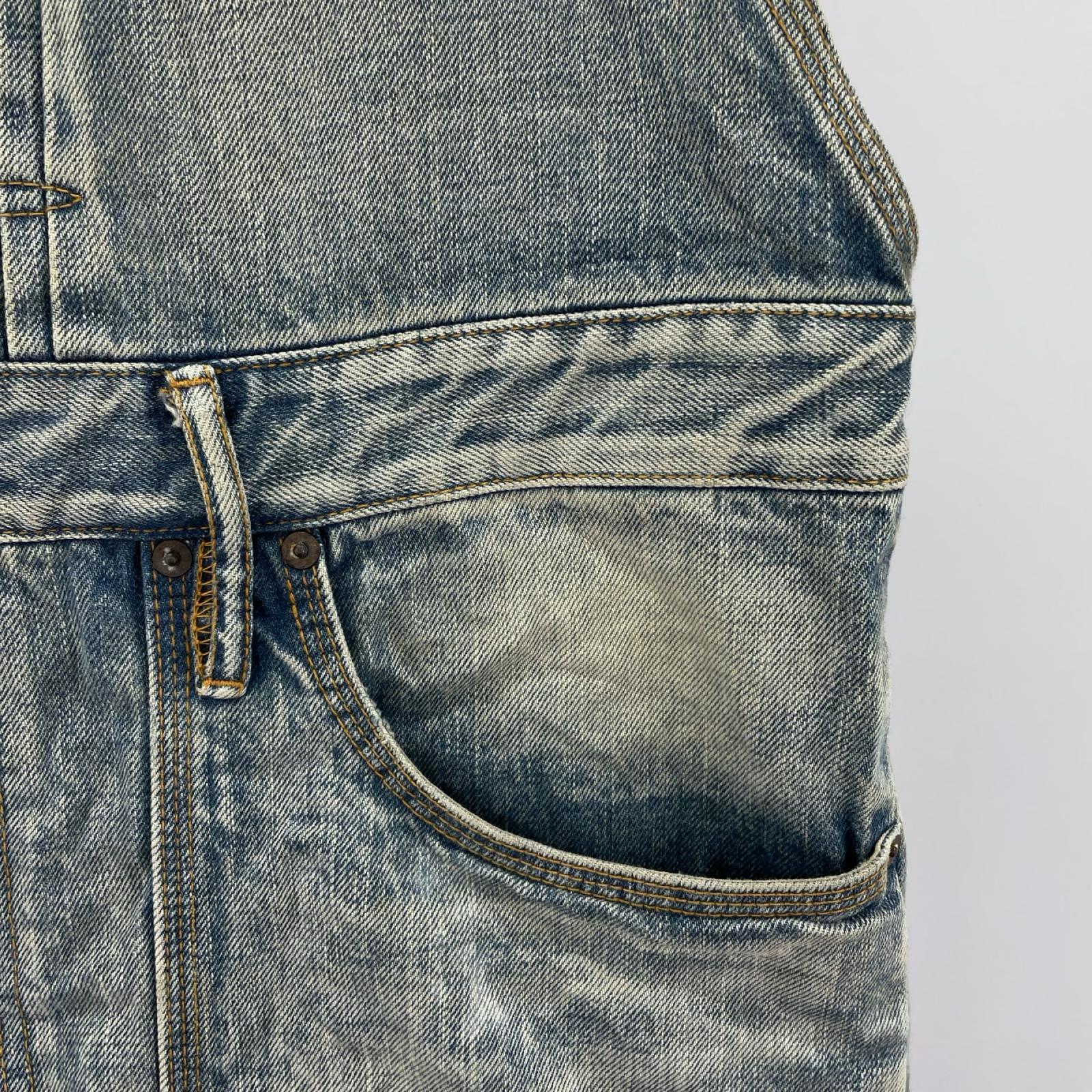 オーバーオール 23ss Faded Overall ブルー