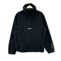 パーカー 25FW Polartec Facemask Half Zip Hoodie 黒 M ブラック