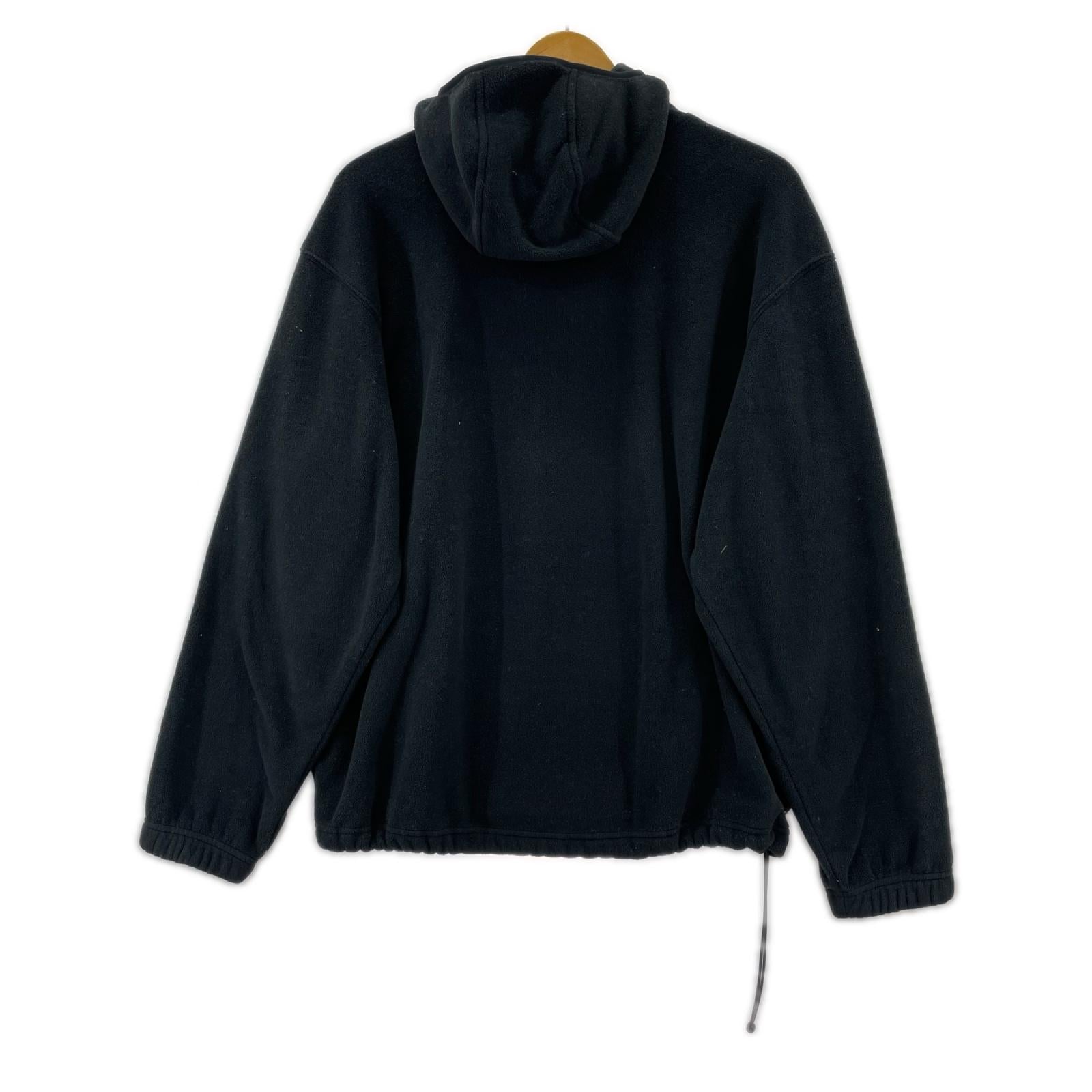 パーカー 25FW Polartec Facemask Half Zip Hoodie 黒 M ブラック