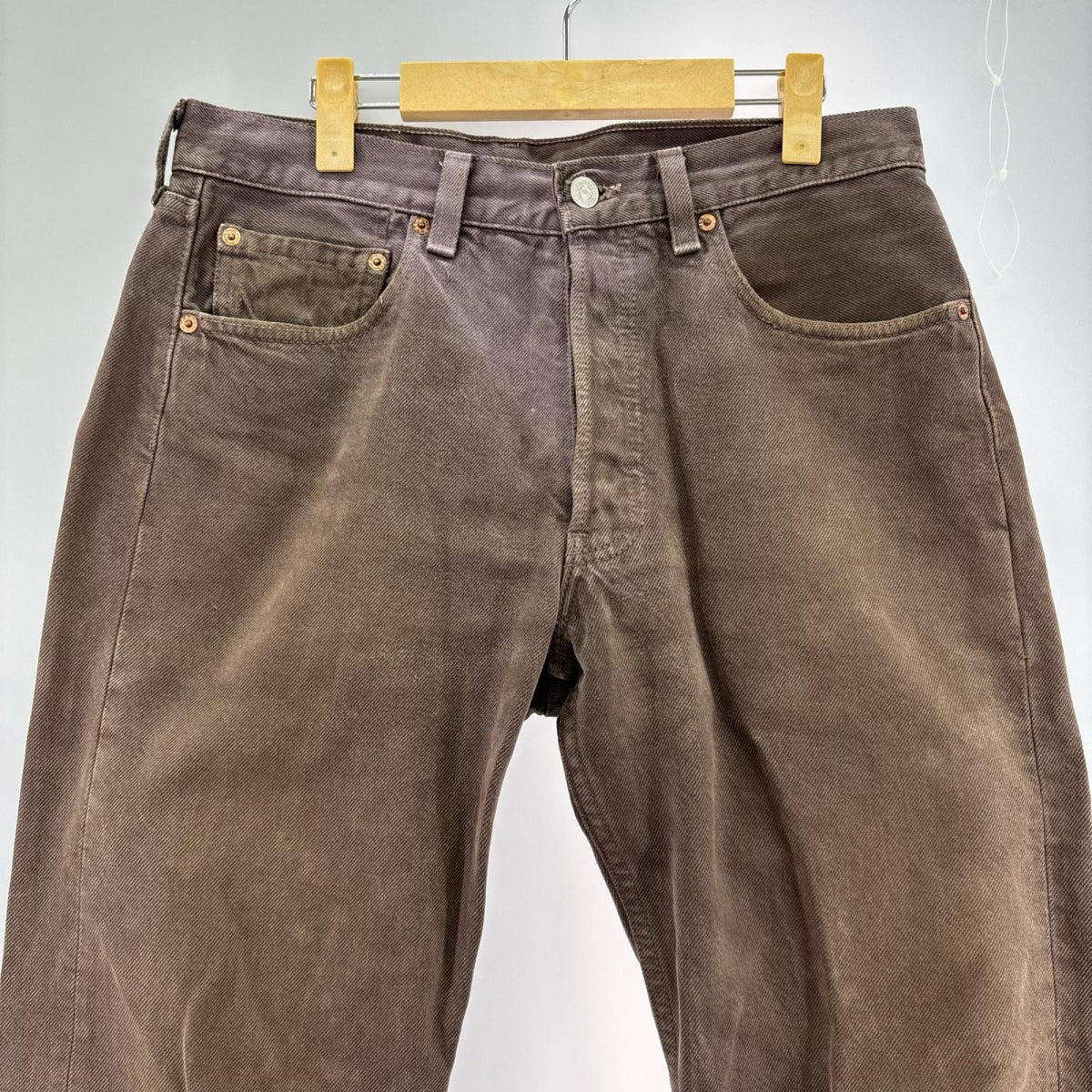 デニムパンツ 501 USA製 ブラウン