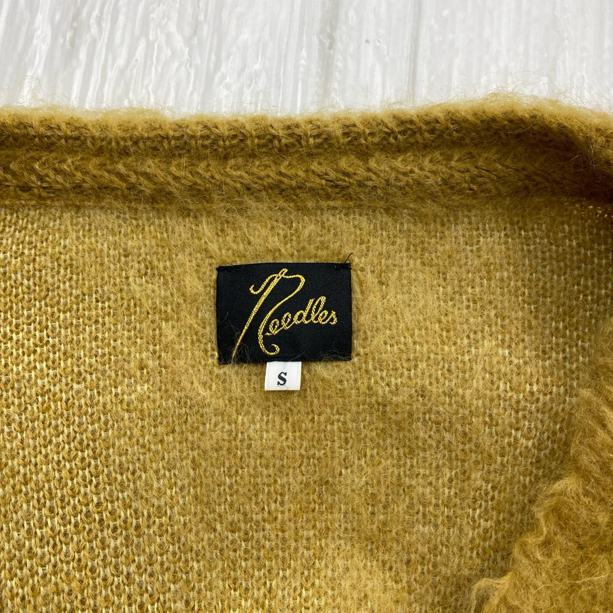 カーディガン Needles Zigzag Mohair Cardigan S S