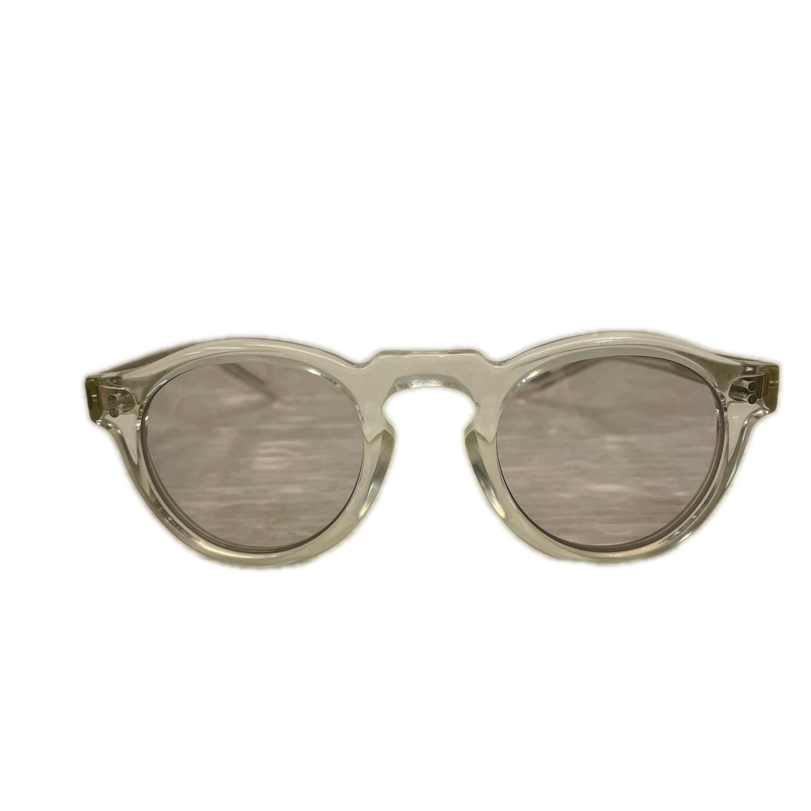 サングラス KANEKO OPTICAL×B&Y ケビン クリアフレームサングラス クリア