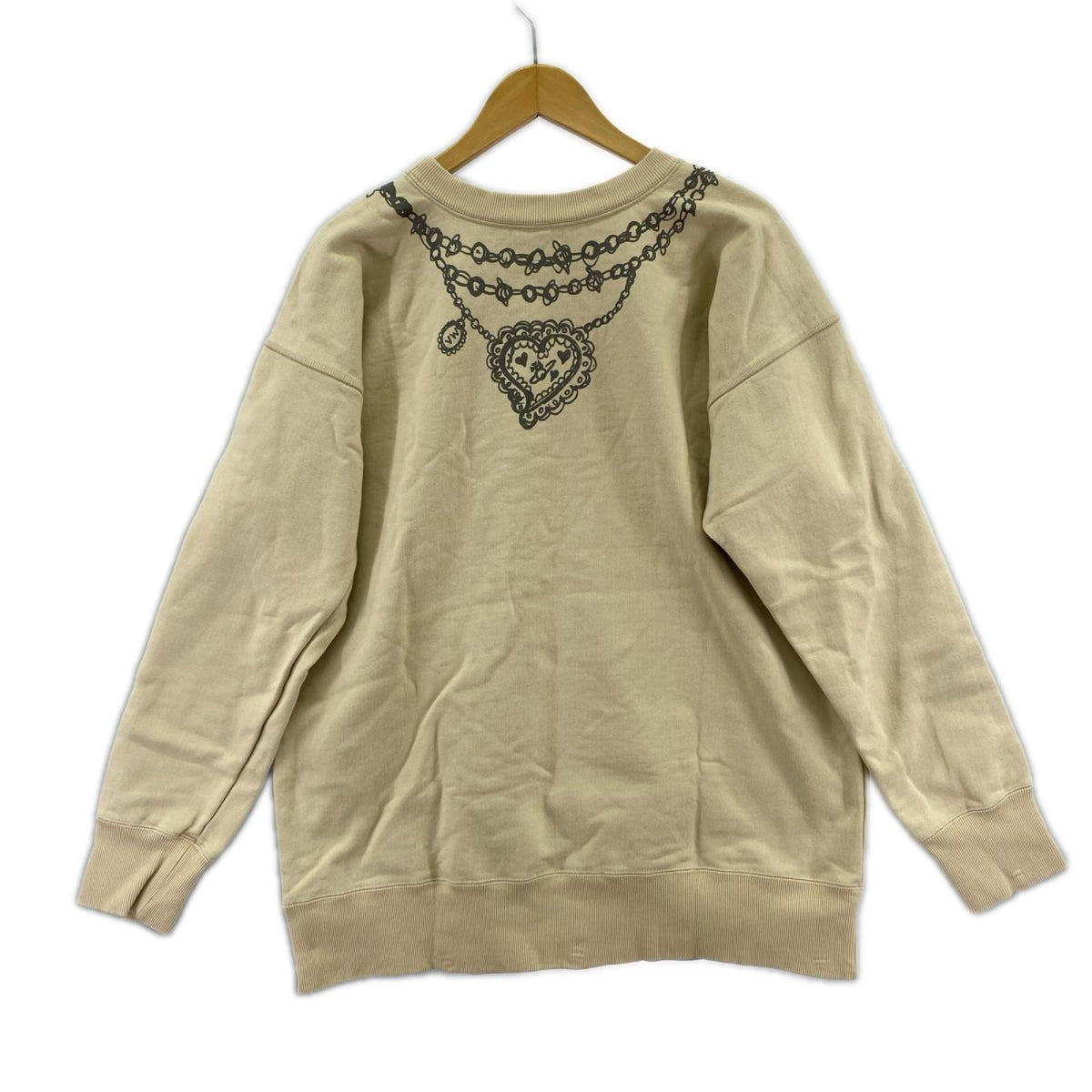 スウェット Vivienne Westwood red label オーブプリントオーバーサイズスウェット 00 ベージュ ベージュ