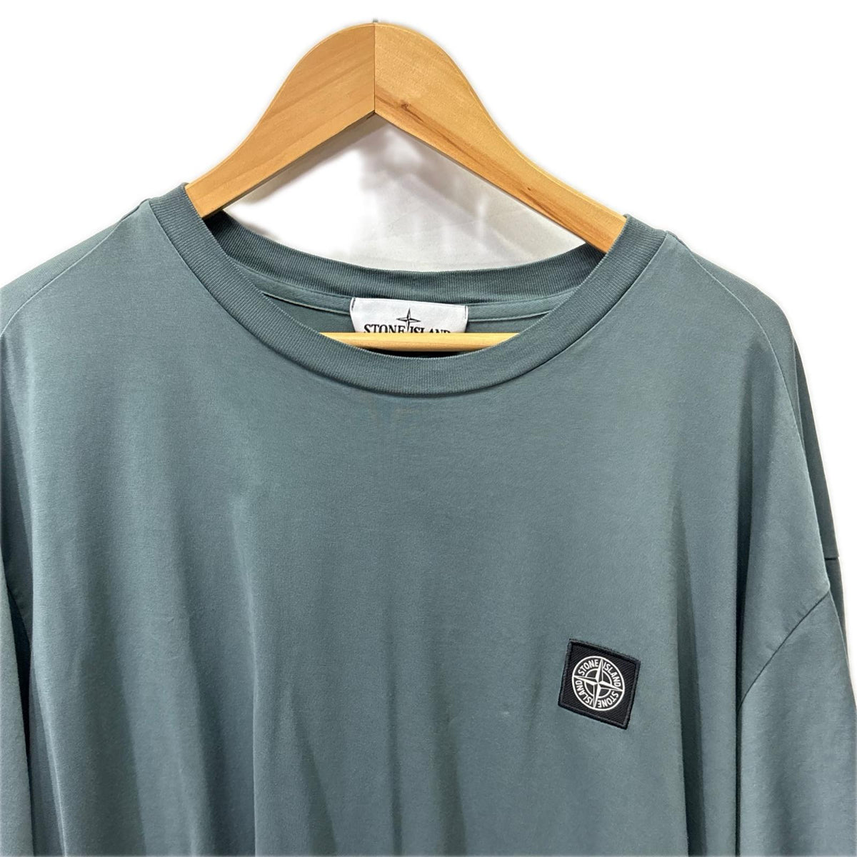 半袖Tシャツ LOGO-PATCH T-SHIRT 4L グリーン