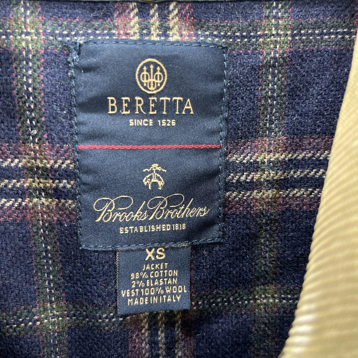 ジャケット Brooks Brothers×Beretta ハンティングジャケット カーキ (XS) カーキ