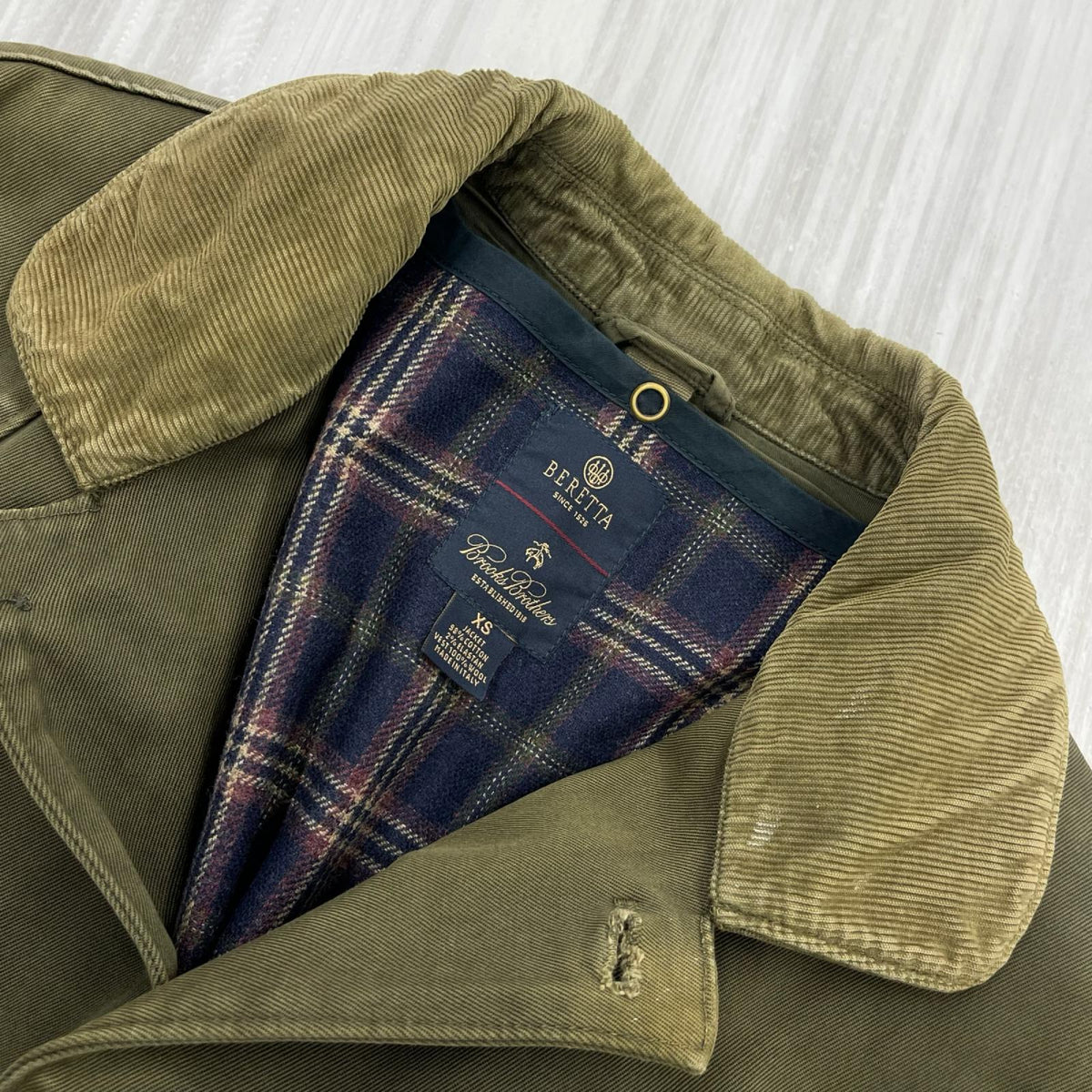 ジャケット Brooks Brothers×Beretta ハンティングジャケット カーキ (XS) カーキ