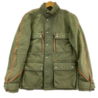 ジャケット KUSHITANI バイカージャケット olive green M M グリーン