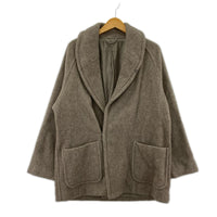 その他アウター 17AW ヤクウール ショールカラーコート S