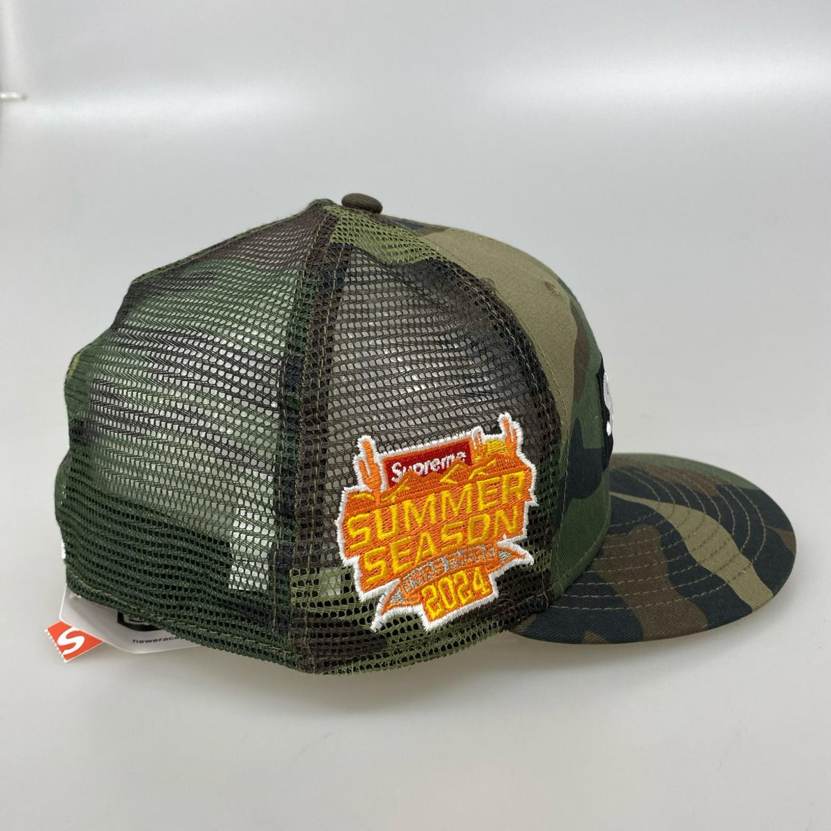 キャップ 24ss Box Logo Mesh Back NEW ERA
