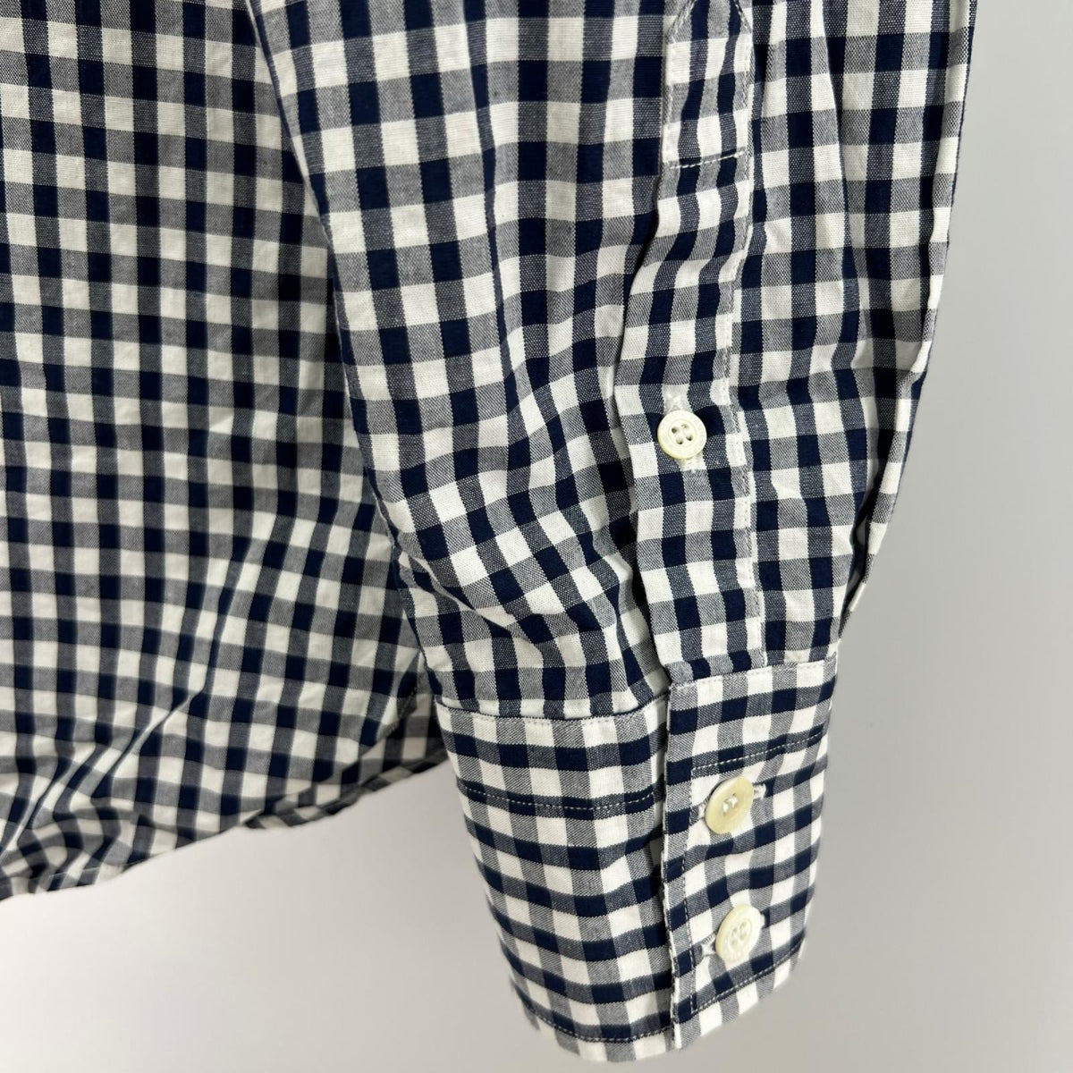長袖シャツ MAISON KITSUNE × Peter Jensen チェックシャツ