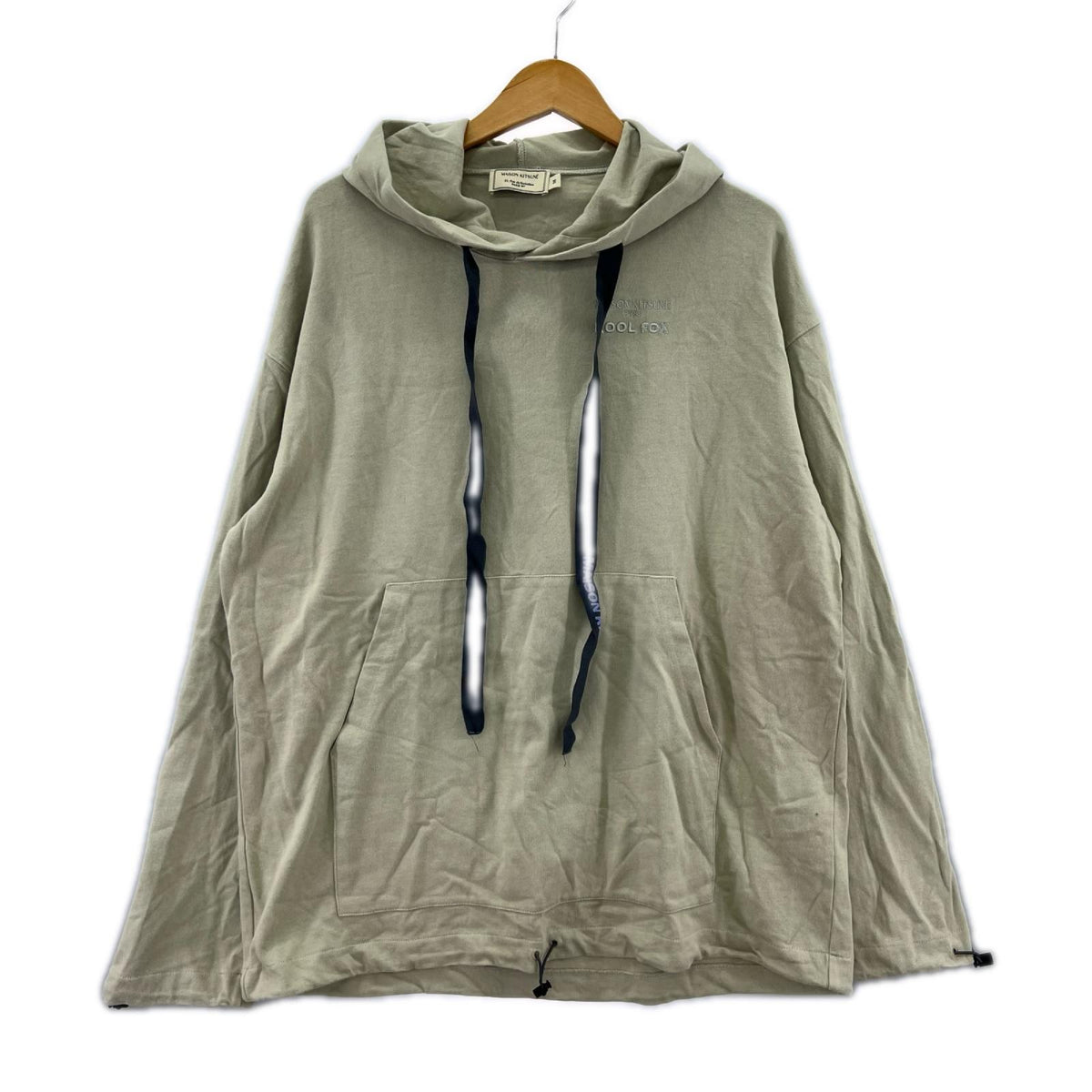 パーカー MAISON KITSUNE KOOL FOX パーカー アイボリー M