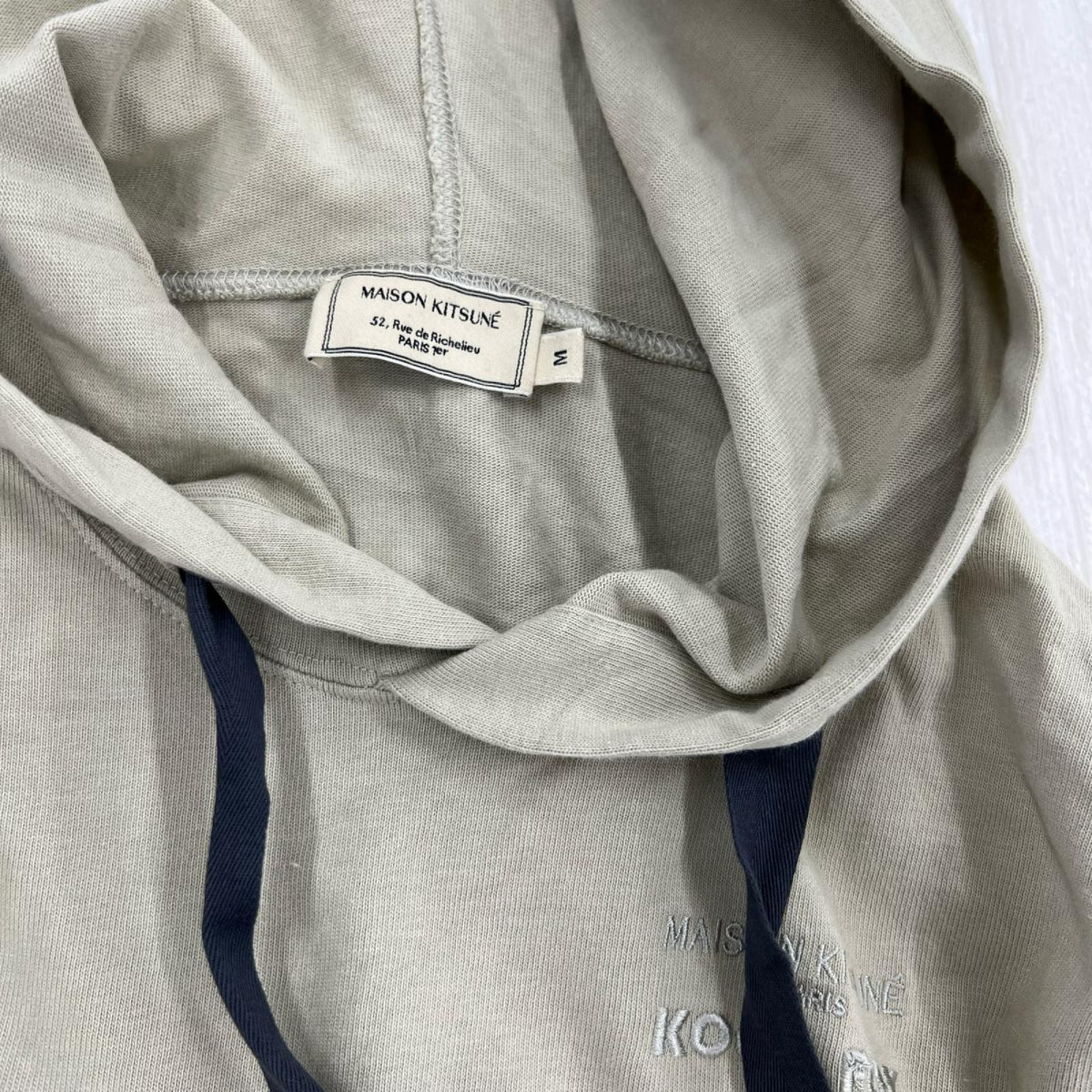 パーカー MAISON KITSUNE KOOL FOX パーカー アイボリー M