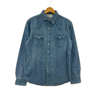 長袖シャツ MAISON KITSUNE デニムウェスタンシャツ M