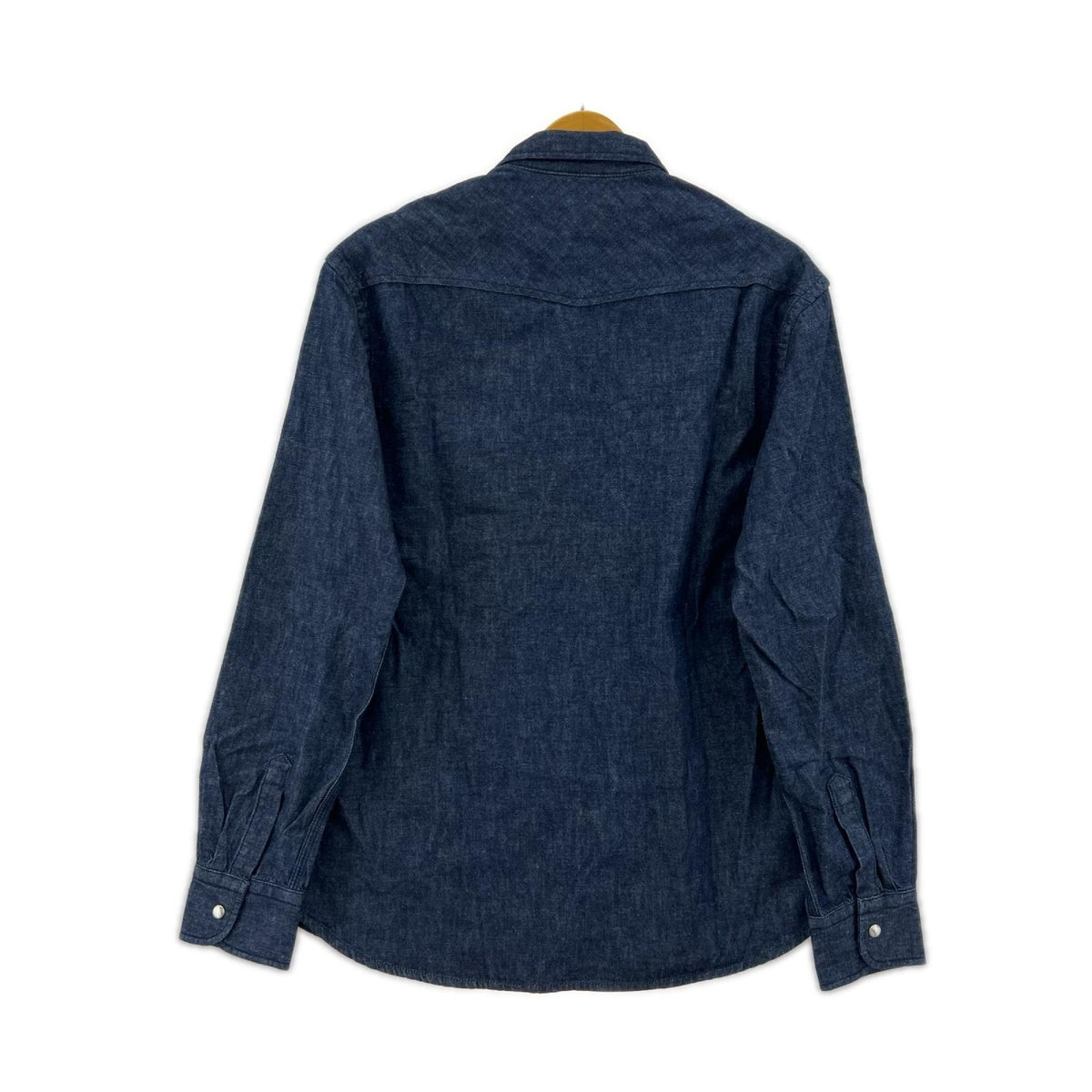 長袖シャツ MAISON KITSUNE デニムウェスタンシャツ 濃紺 M