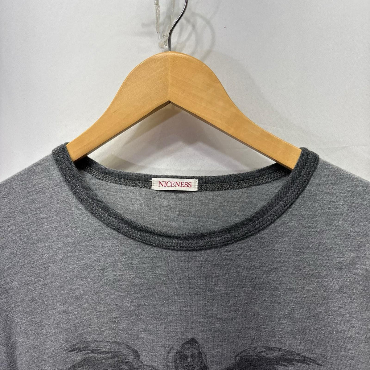 半袖Tシャツ 25SS JOHNNY CREWNECK T SHIRT L グレー