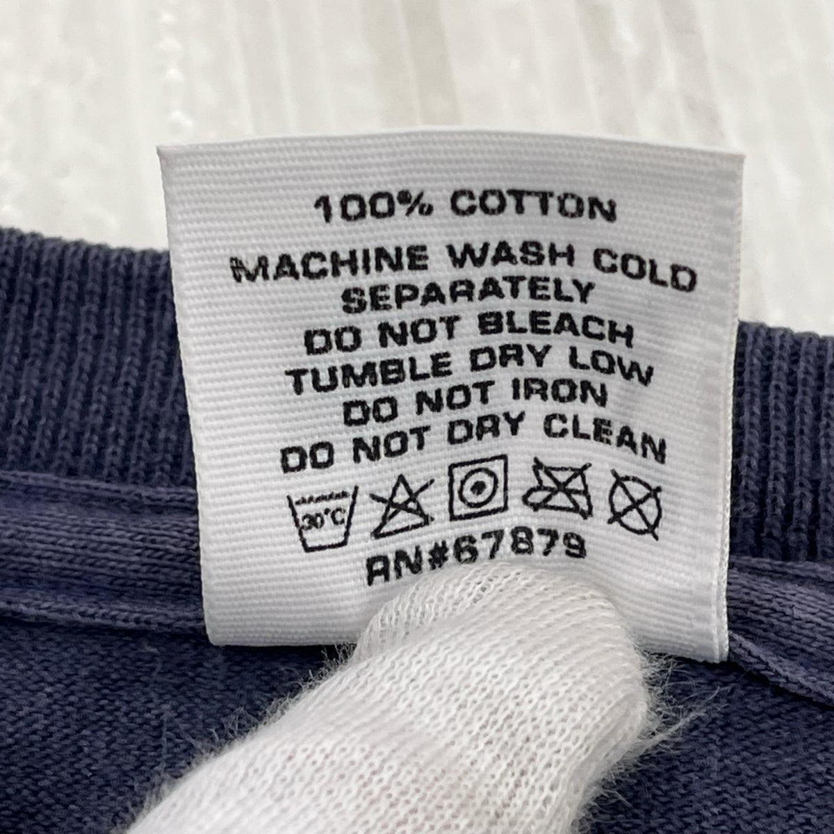 半袖Tシャツ 90S USA製 ヤンキース 紺 (XL) ネイビー