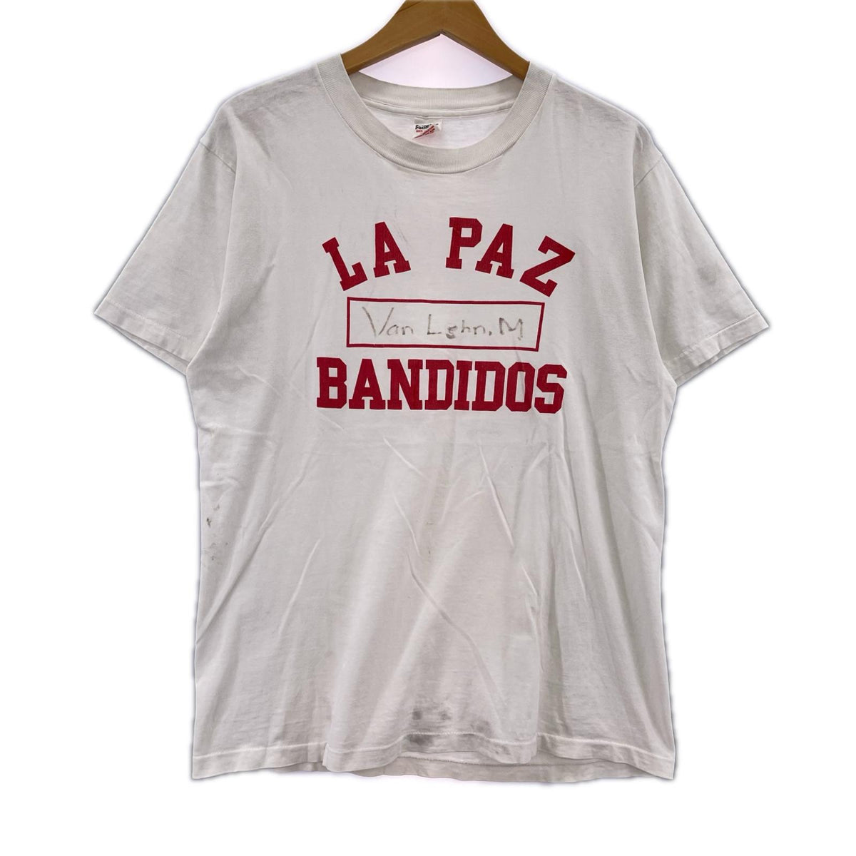 半袖Tシャツ 80S LA PAZ 白 (L) L ホワイト