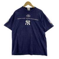 半袖Tシャツ 00s majestic NY NVY USA製 (L) L ネイビー