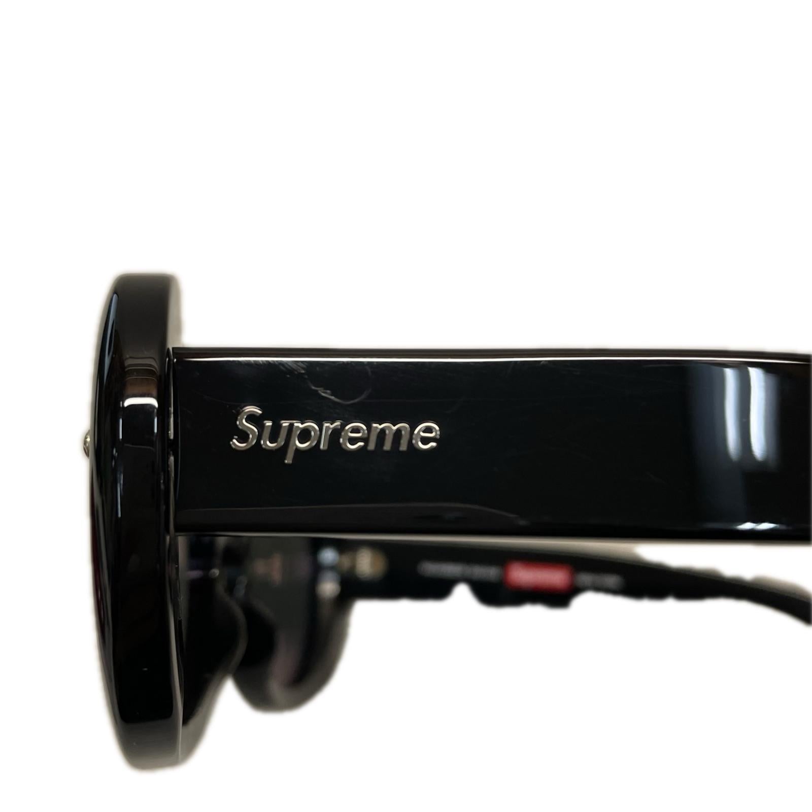 サングラス supreme×NUMBER(N)INE オーバルサングラス