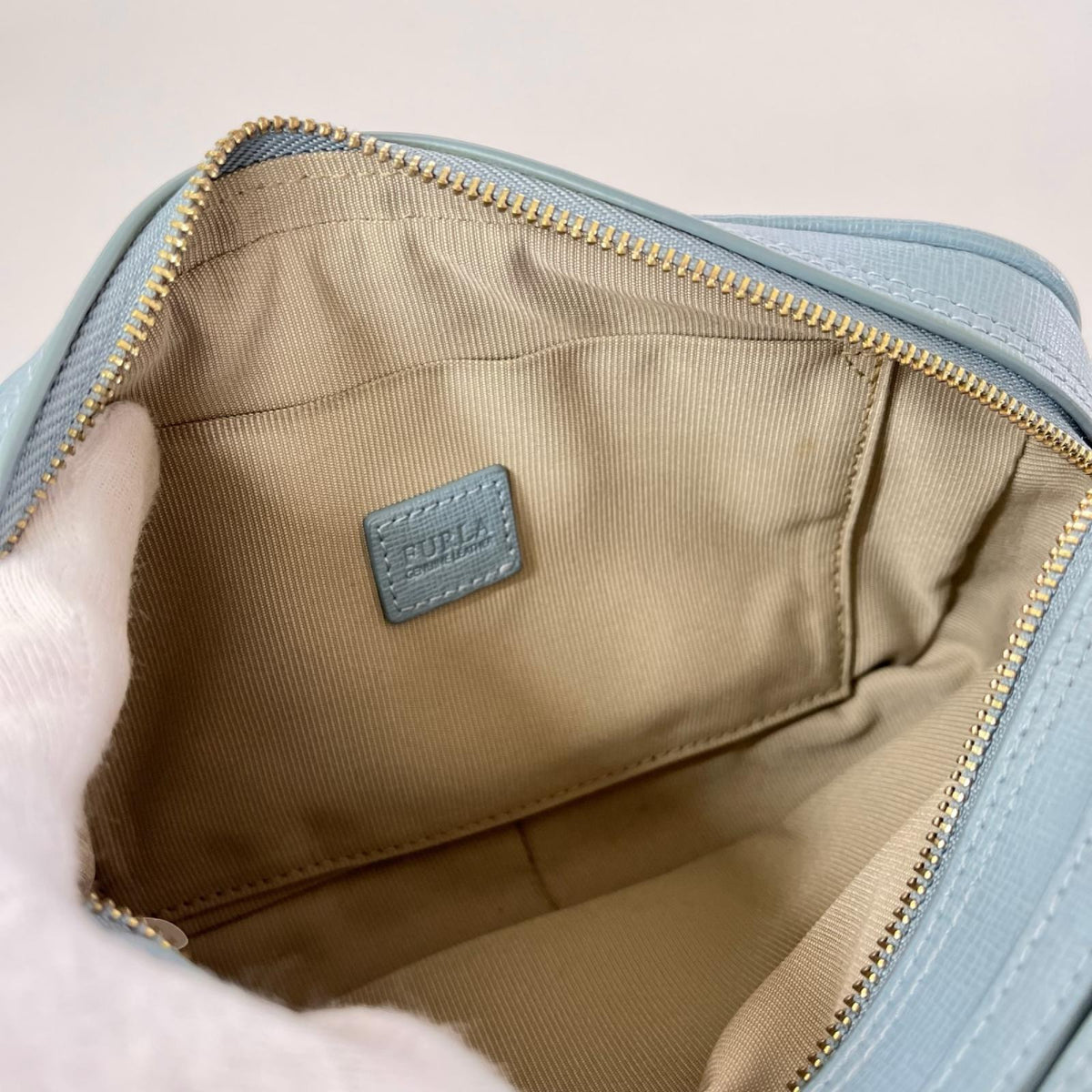 ショルダーバッグ FURLA ショルダーバッグ ブルー