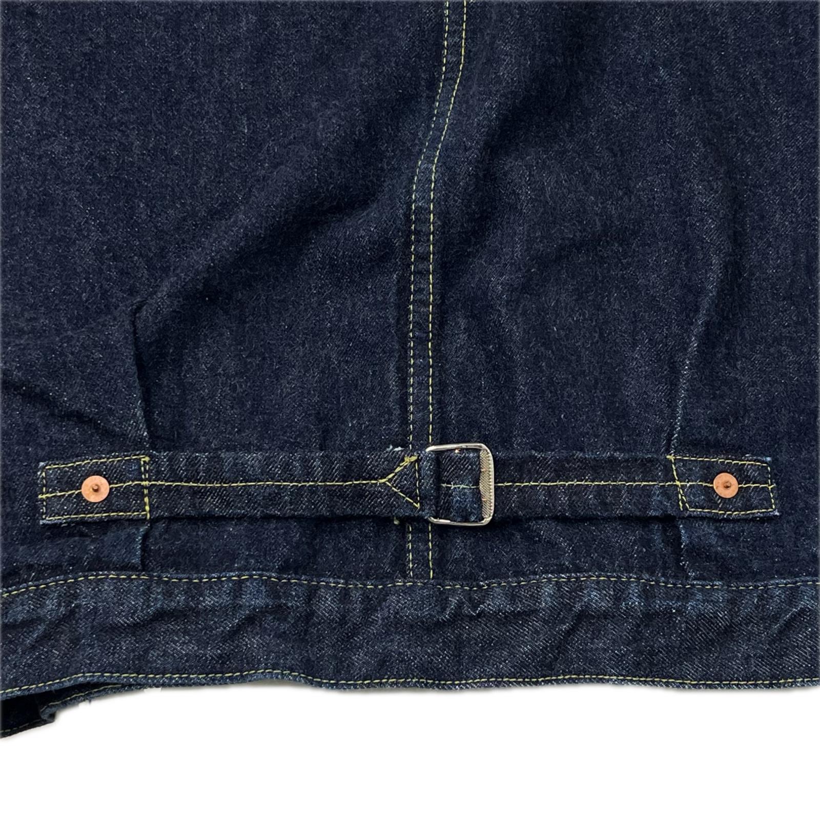 デニムジャケット TCB JEANS S40s 大戦モデル Tバック デニムジャケット 46 インディゴ 46