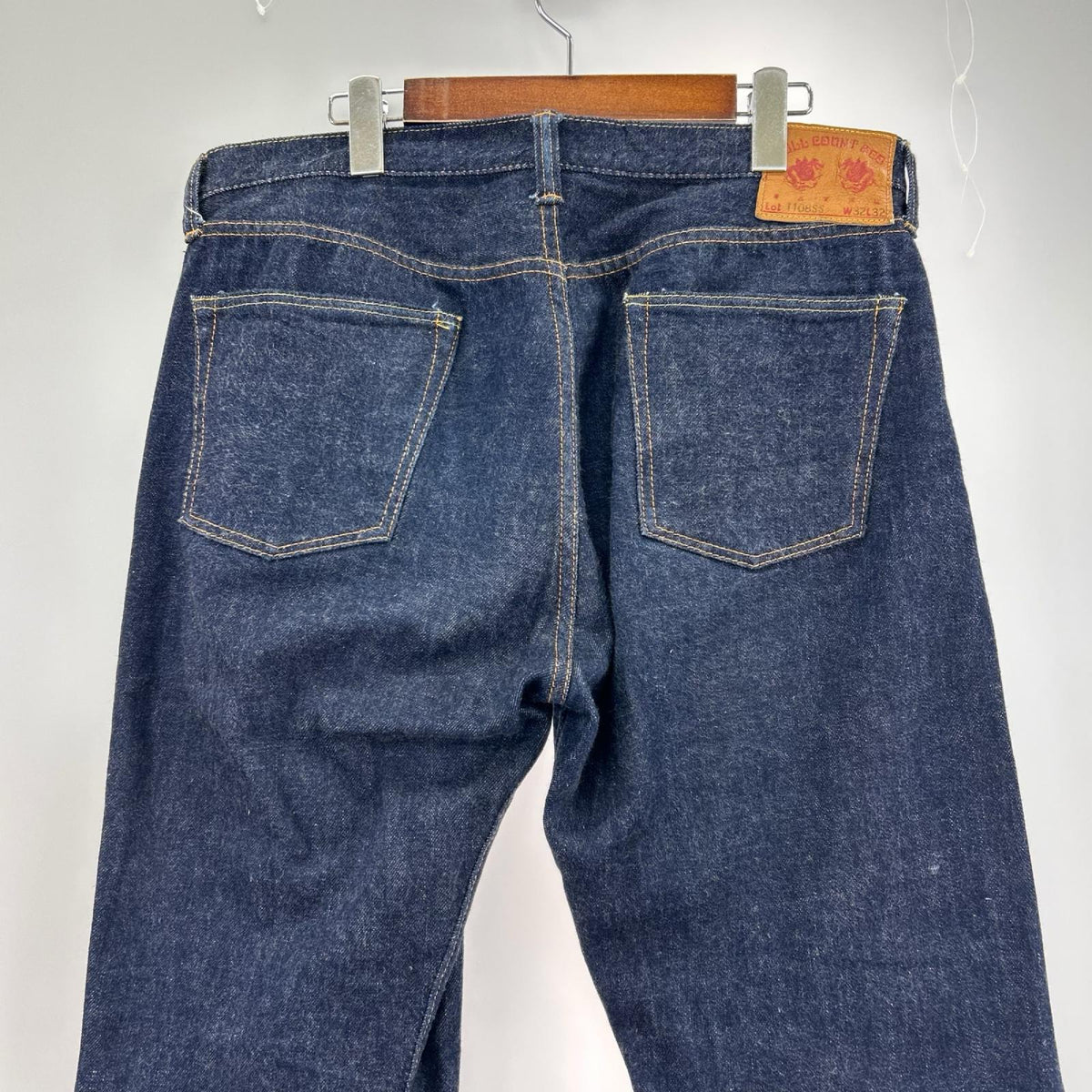 デニムパンツ SLIM STRAIGHT/ブルー