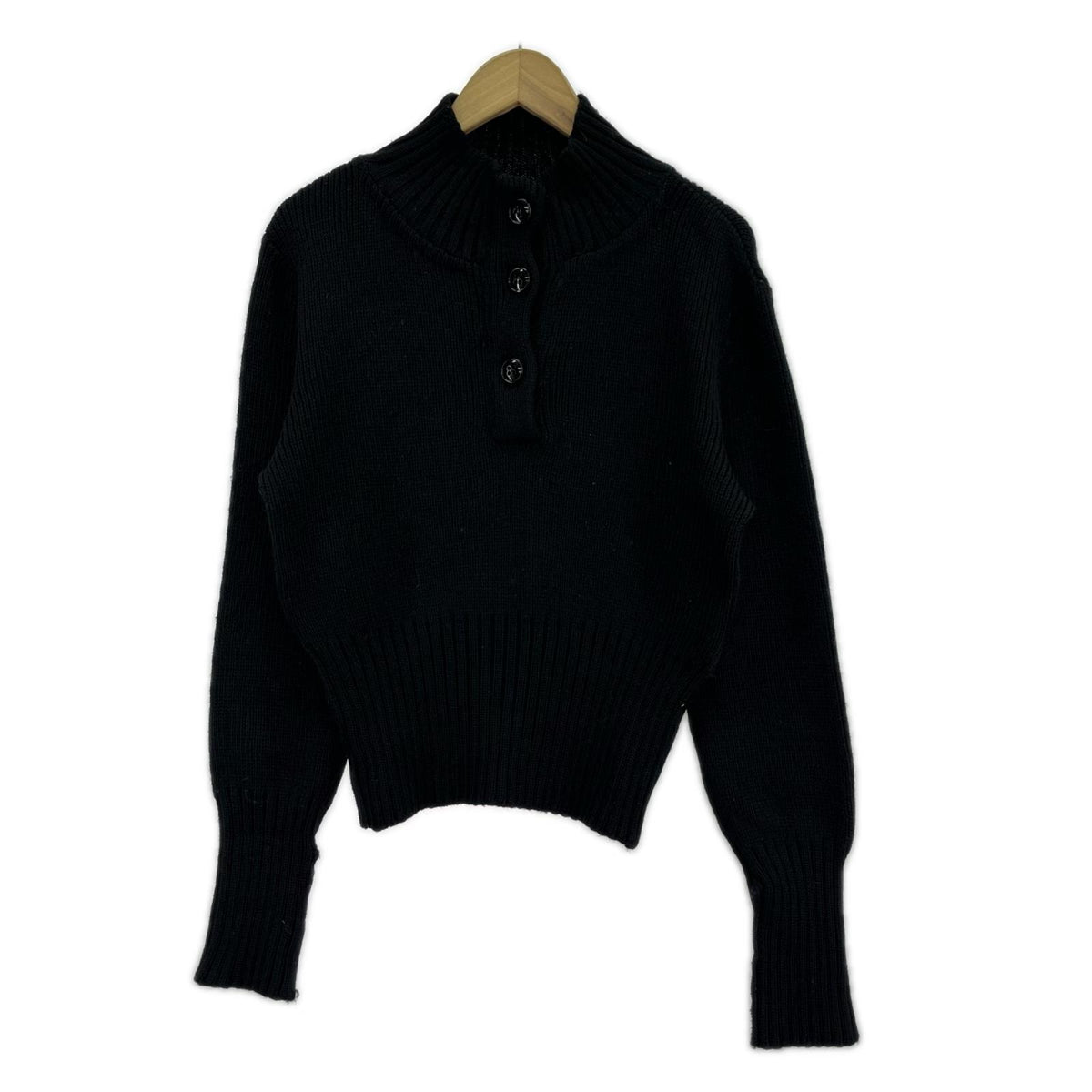 ニット 50s GEISTEX ウールニット BLK ブラック
