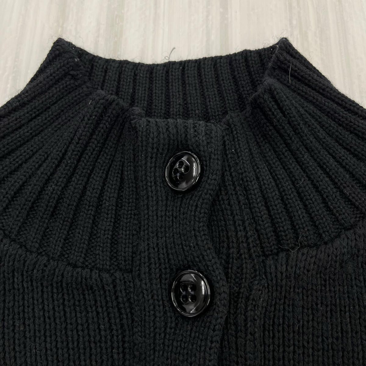 ニット 50s GEISTEX ウールニット BLK ブラック