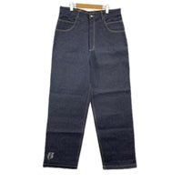 デニムパンツ RUFF RYDERS WIDE DENIM W36 36 ネイビー