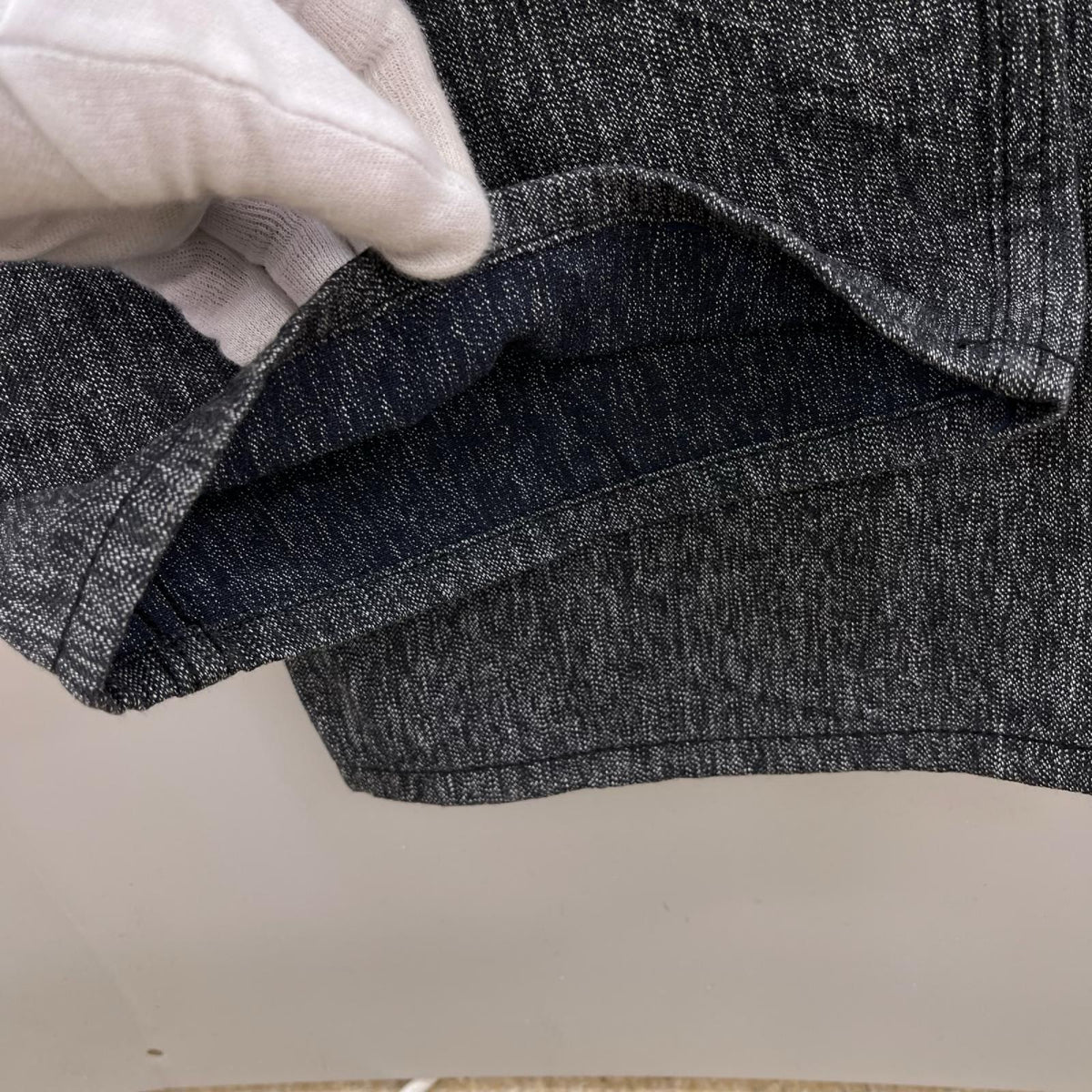 オーバーオール Lot22019 WORK CLOTHES ブラックシャンブレー (M) M