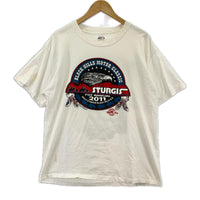 半袖Tシャツ 2011 sturgis ホワイト L ホワイト