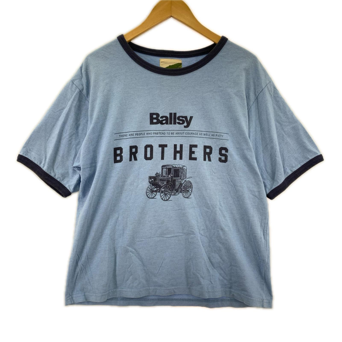 半袖Tシャツ B.BALLSY ライトブルー M