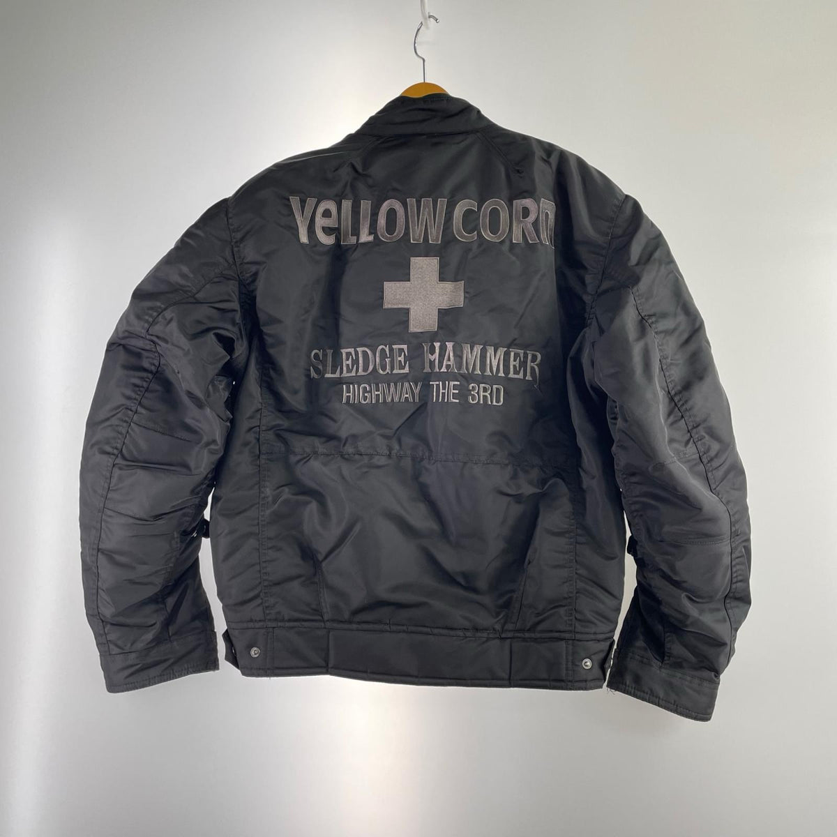 ジャケット YELLOW CORN レーシングジャケット ブラック ブラック