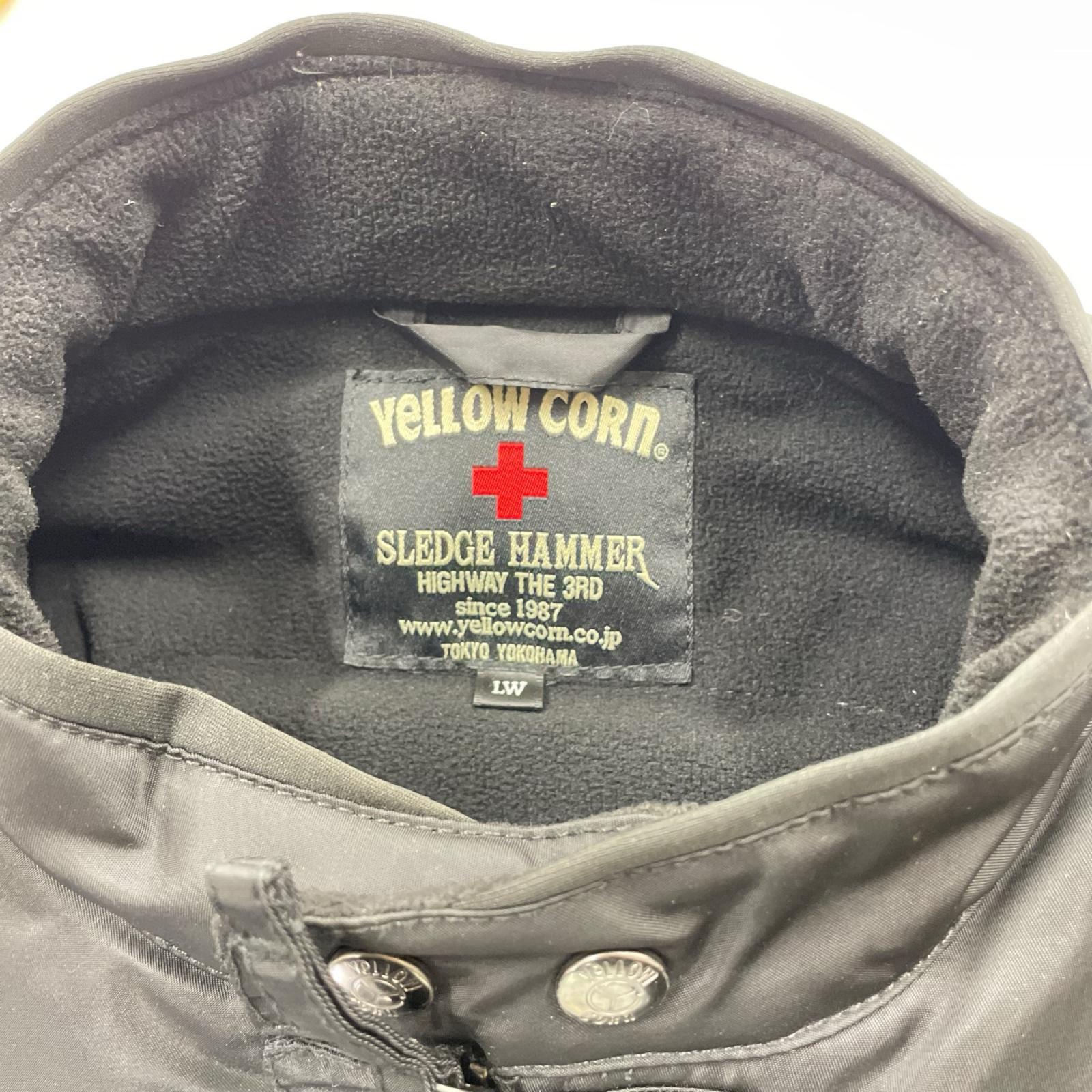ジャケット YELLOW CORN レーシングジャケット ブラック ブラック