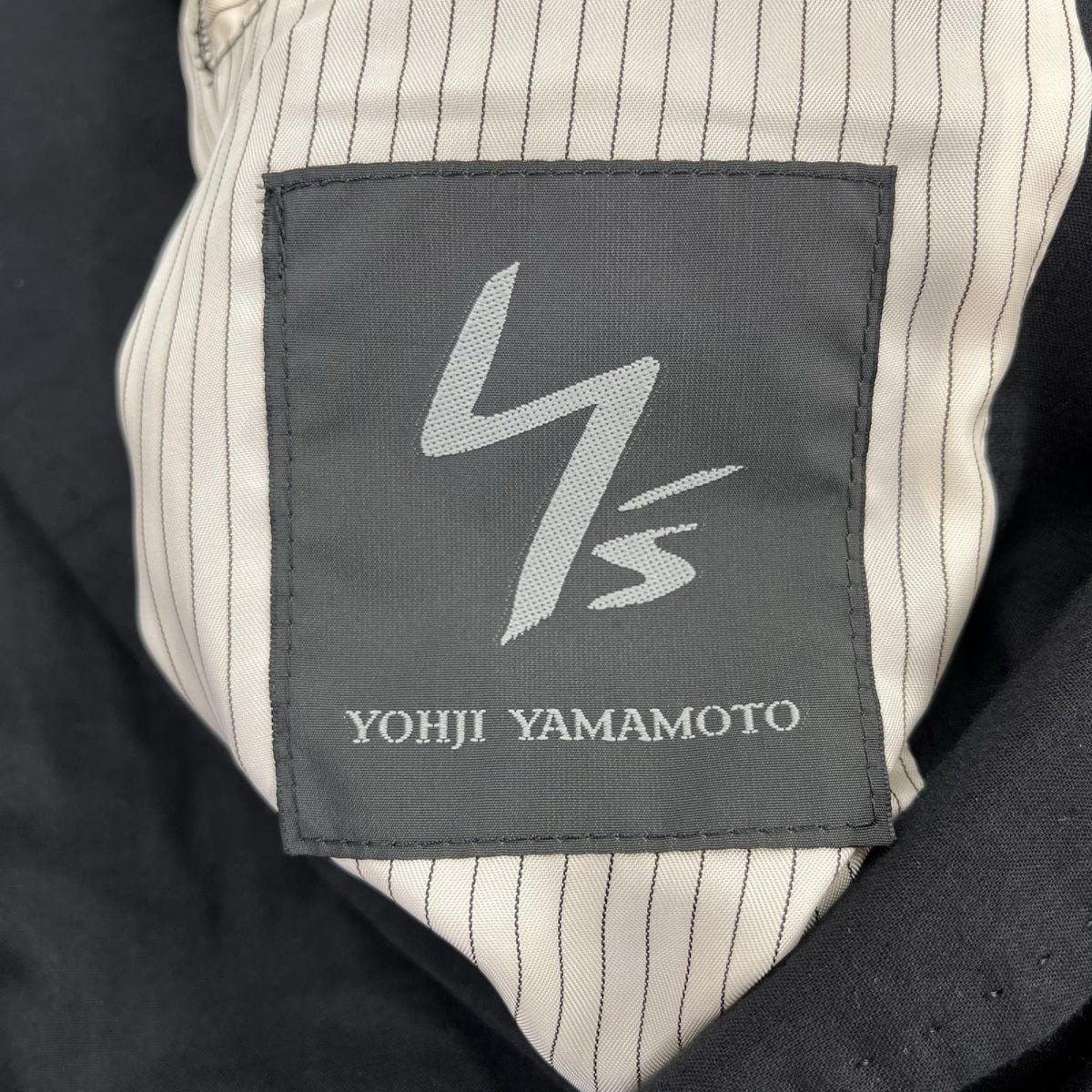 テーラードジャケット y7S FOR MEN コットンテーラードジャケット 黒 4 4 ブラック
