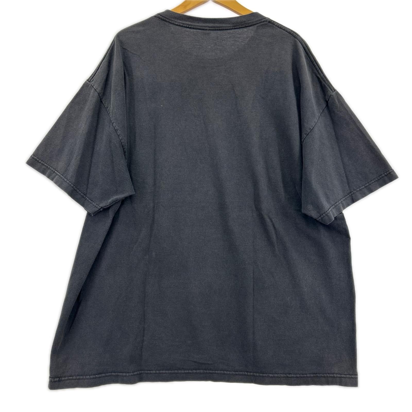 半袖Tシャツ 00s ALSTYLE 顔文字Tee 黒 (2XL) ブラック
