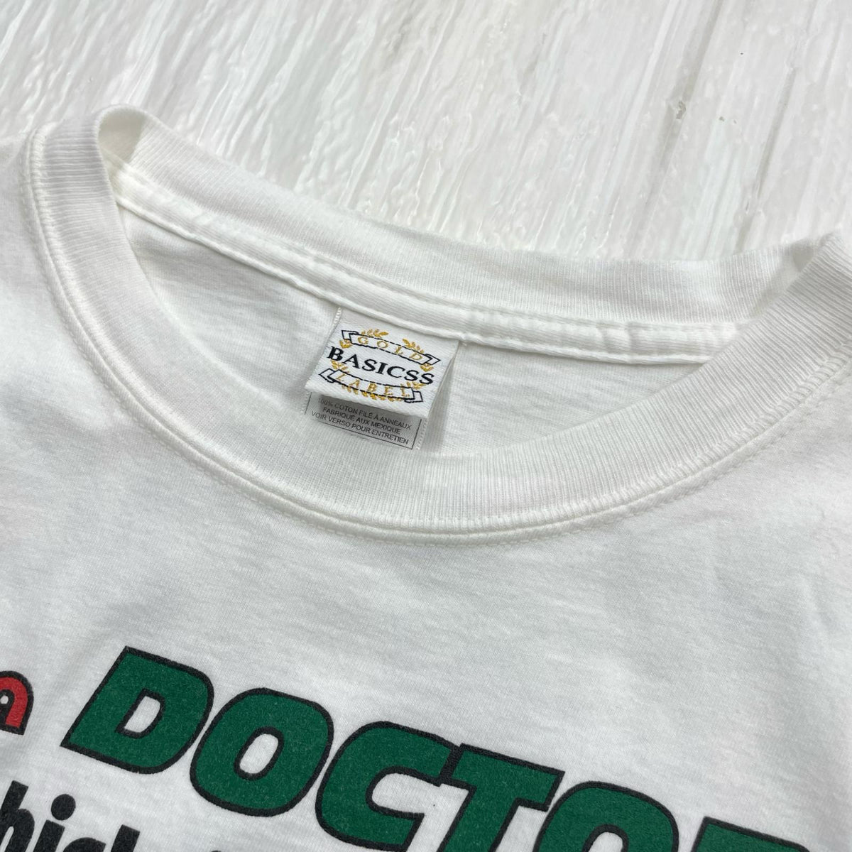 半袖Tシャツ 90S メキシコ製 ガンジャ マルボロ 白 (XL) ホワイト