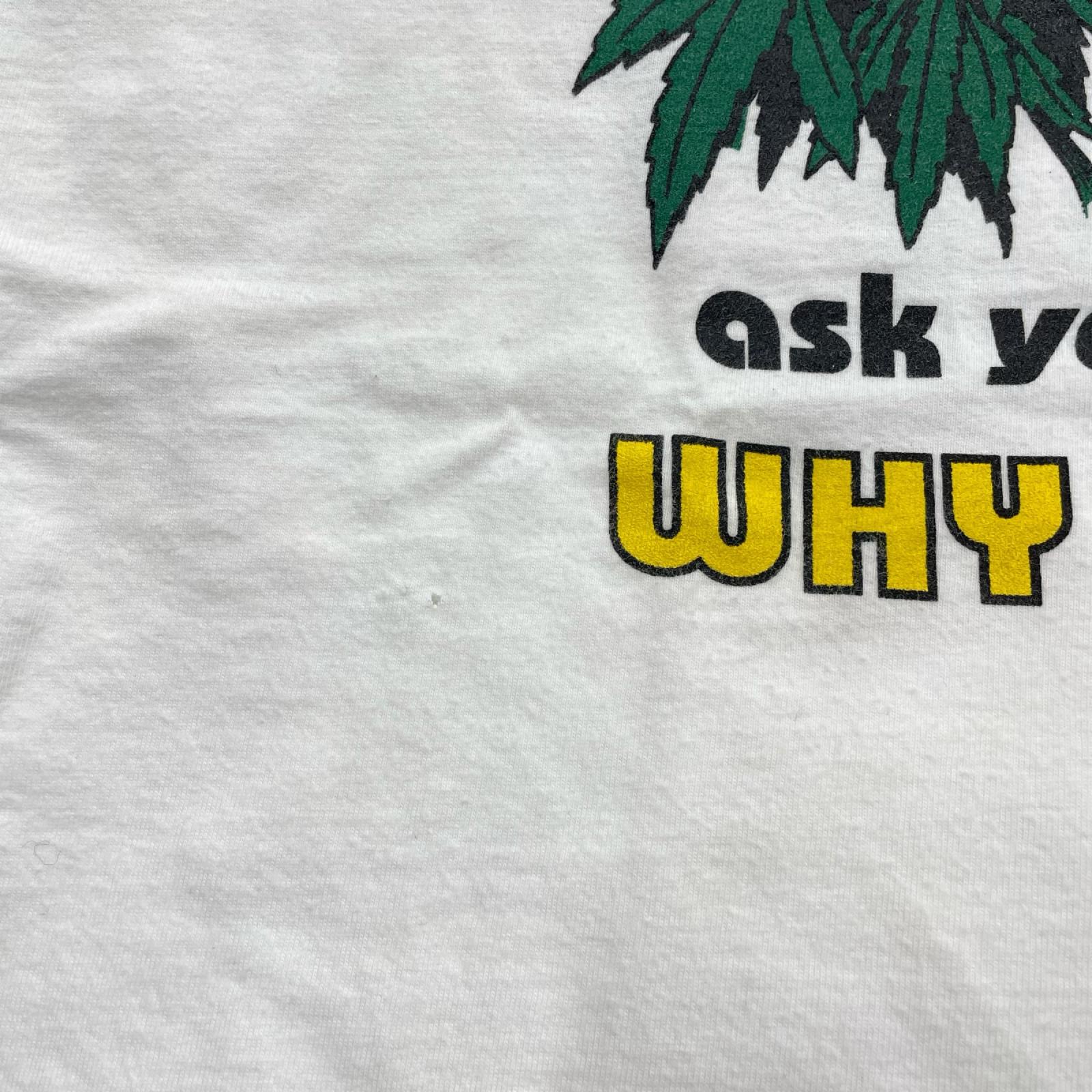 半袖Tシャツ 90S メキシコ製 ガンジャ マルボロ 白 (XL) ホワイト