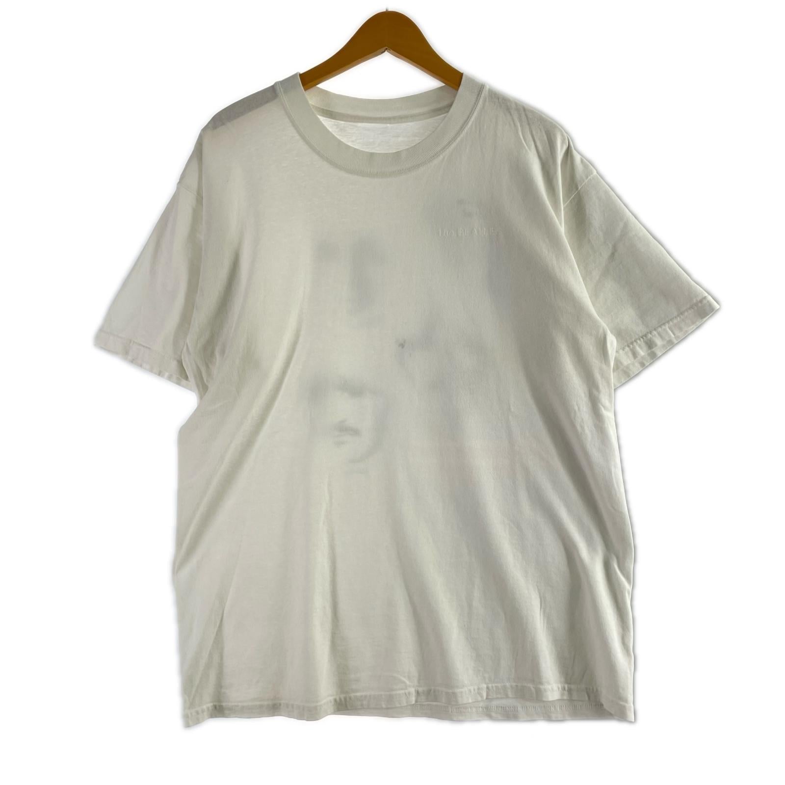 半袖Tシャツ 00S The Beatles モノクロ写真 白 (XL) ホワイト