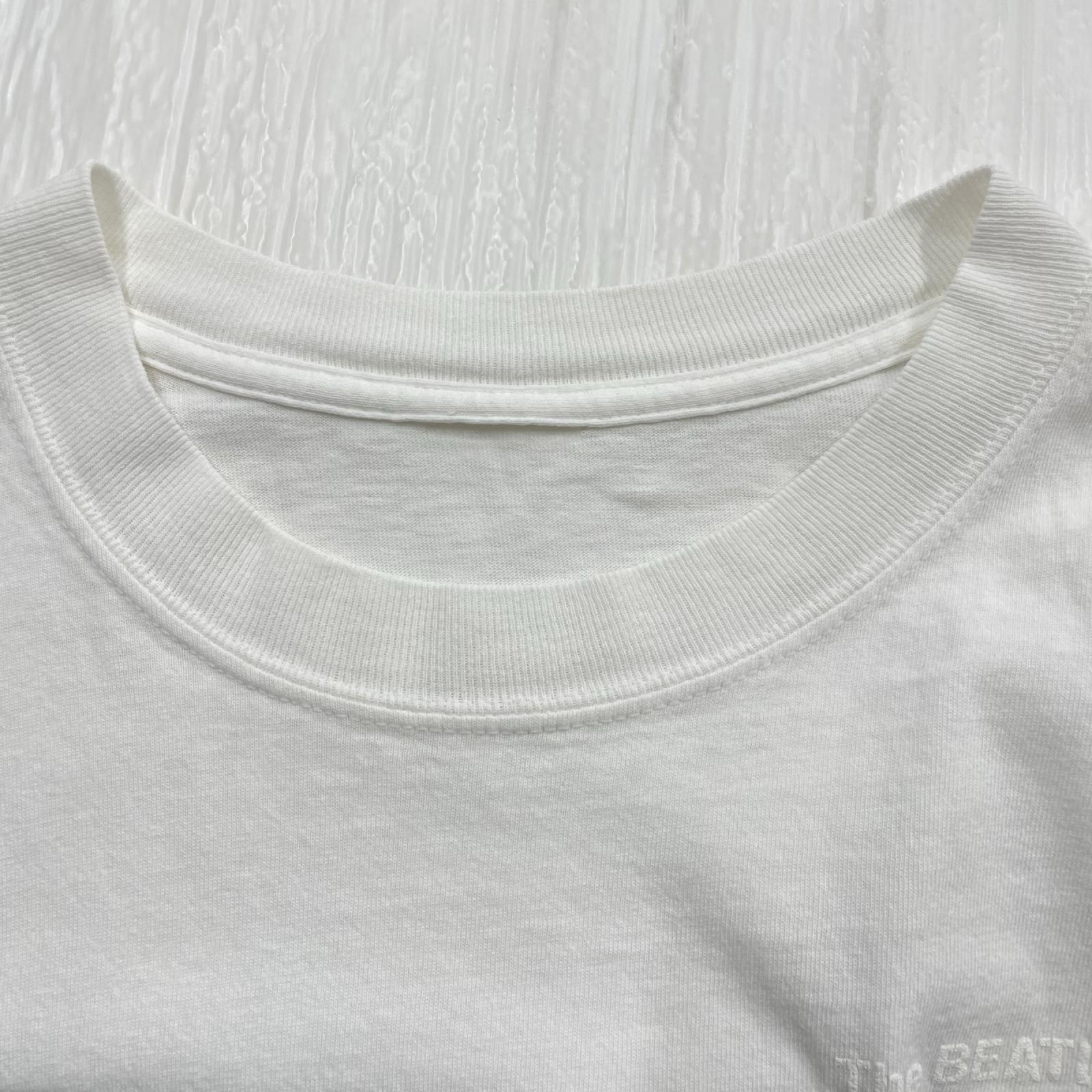 半袖Tシャツ 00S The Beatles モノクロ写真 白 (XL) ホワイト