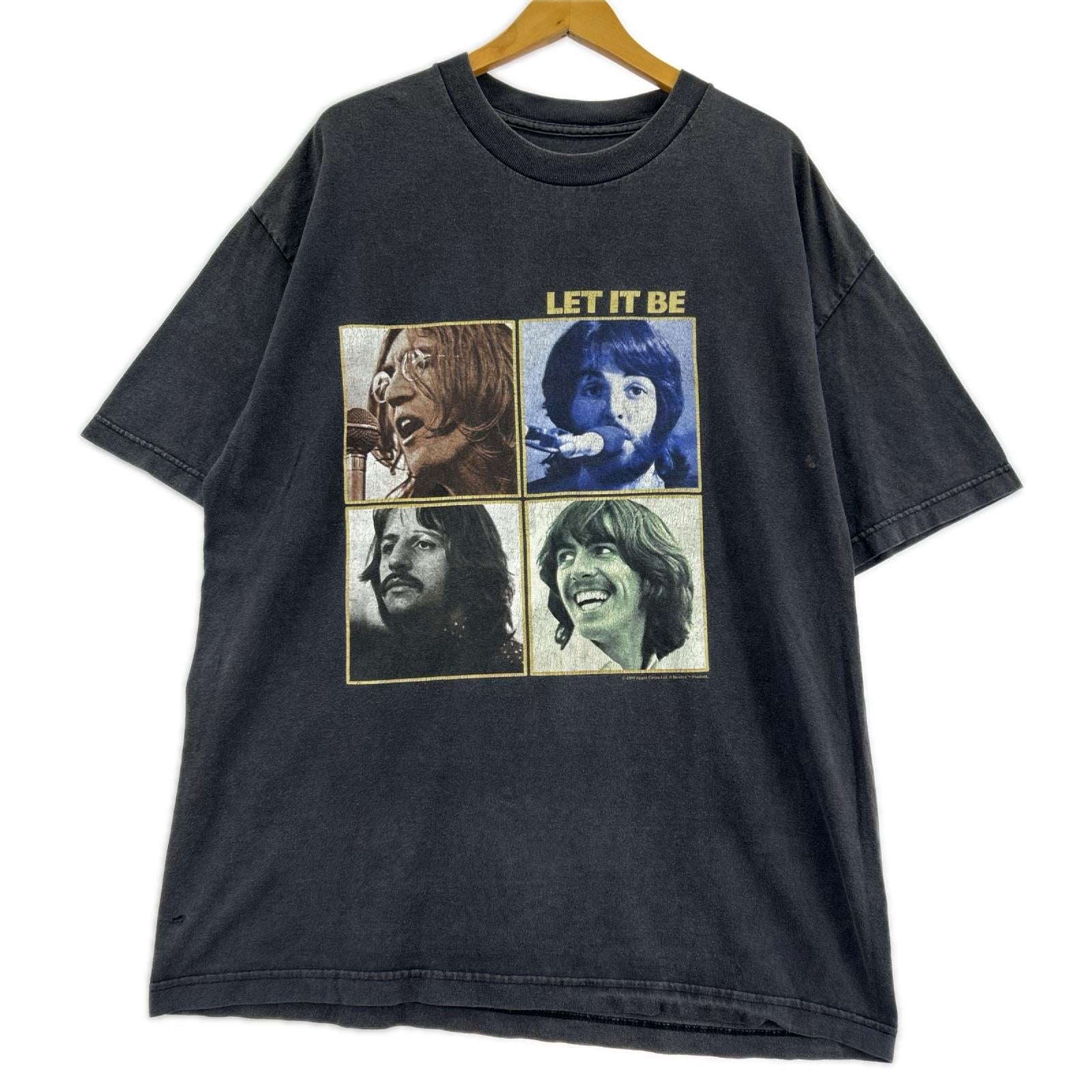 半袖Tシャツ 09年製 The Beatles let it be ブラック