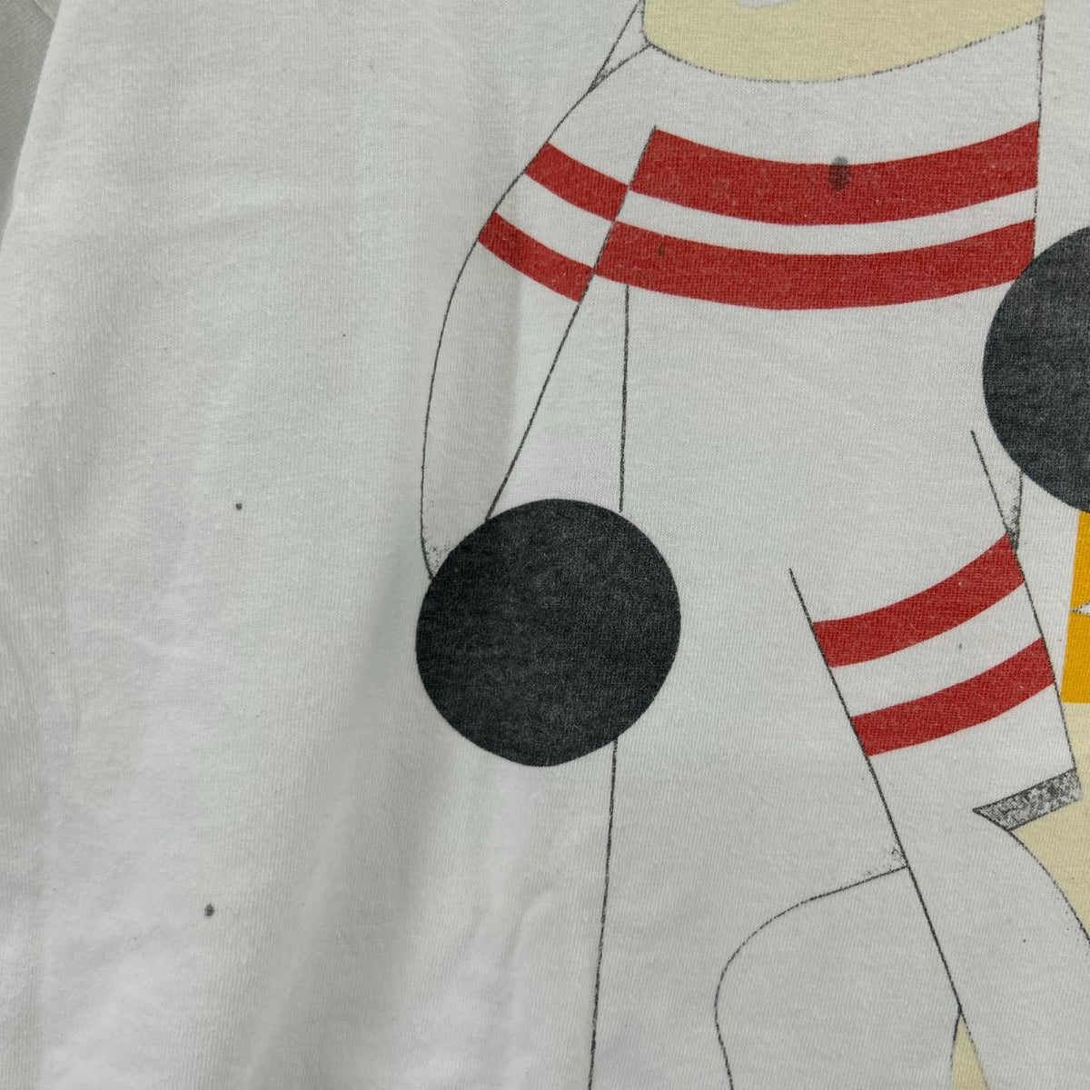 半袖Tシャツ 90S FRANCE製 EL LISSITSKI アートT WHT XXL ホワイト