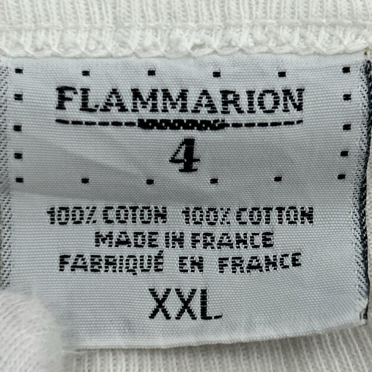 半袖Tシャツ 90S FRANCE製 EL LISSITSKI アートT WHT XXL ホワイト